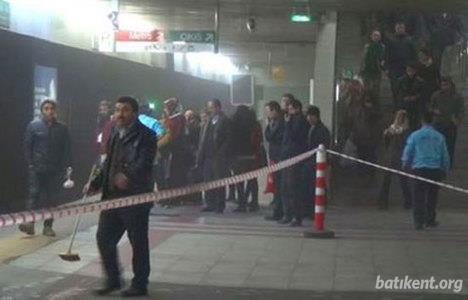 Ankara metrosunda bomba paniği