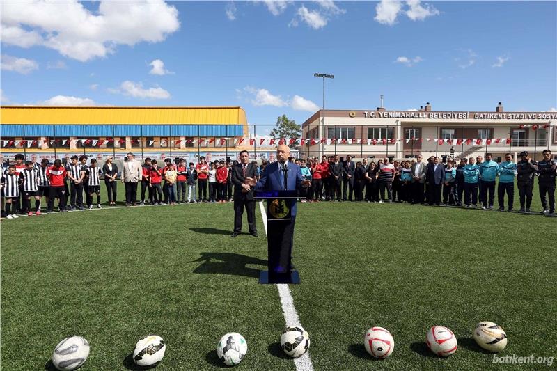 Futbolun kalbi Batıkent’te atacak