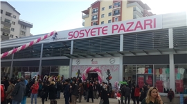 Meşhur İstanbul Sosyete Pazarı Batıkent'te açıldı
